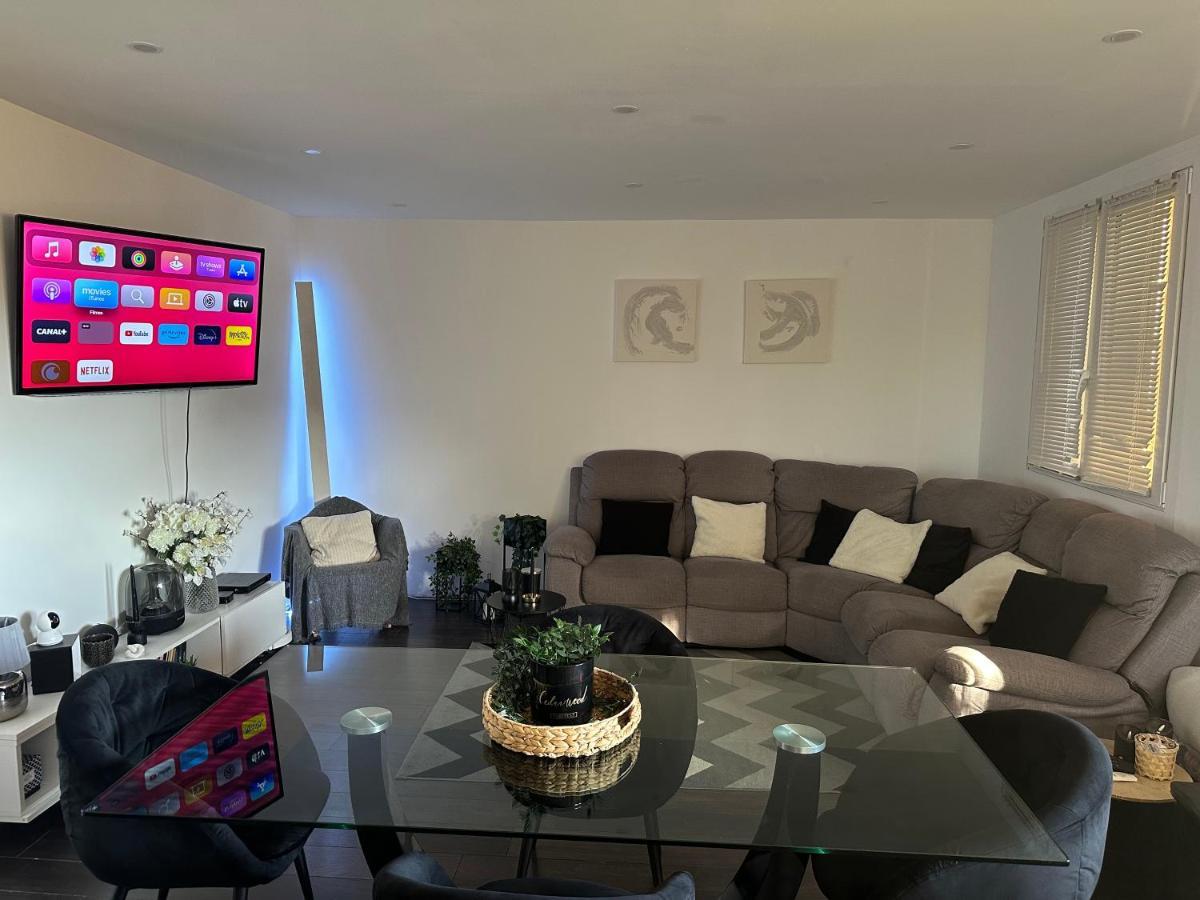 Location De Chambre Privee Dans Residence Prive, Jardins Et Parking Gratuit 1 Min To Tramway Et 9 Min De Centre-Ville, Accessibilite A Plusieurs Transports Nizza Kültér fotó